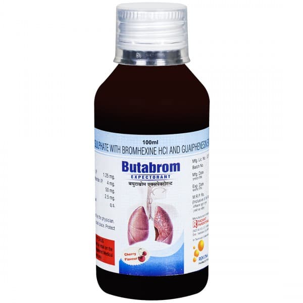 Butabrom (Cherry Flav) Expectorant 100 ml