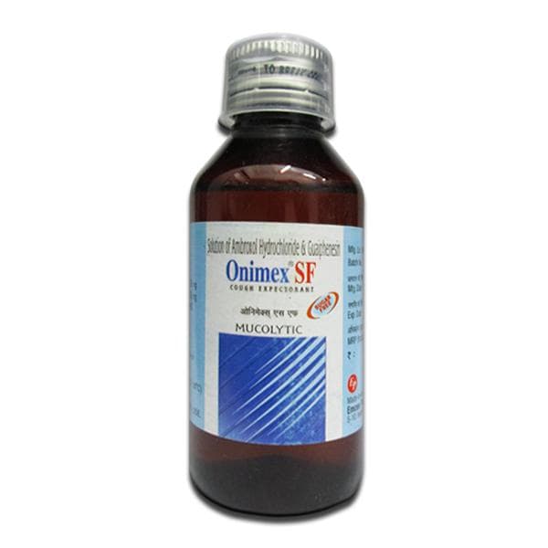 Onimex SF (Sugar Free) Expectorant 100 ml
