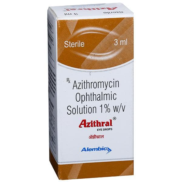 Azithral Eye Drops 3 ml