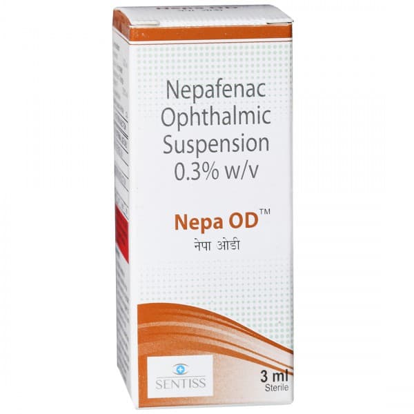 Nepa OD Opthalmic Suspension 3 ml