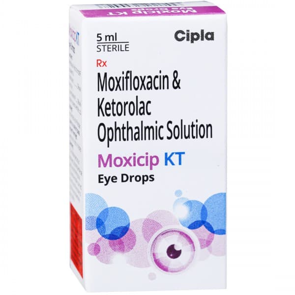 Moxicip KT Eye Drop 5 ml