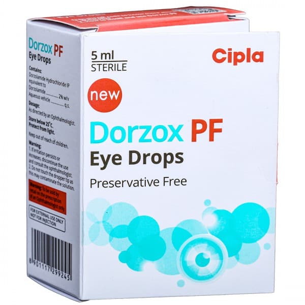 Dorzox PF Eye Drop 5 ml