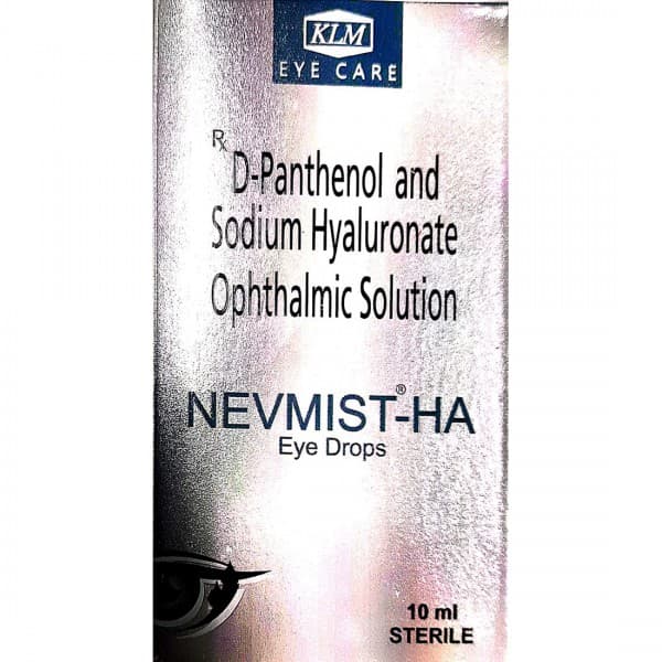 Nevmist HA Eye Drops 10 ml
