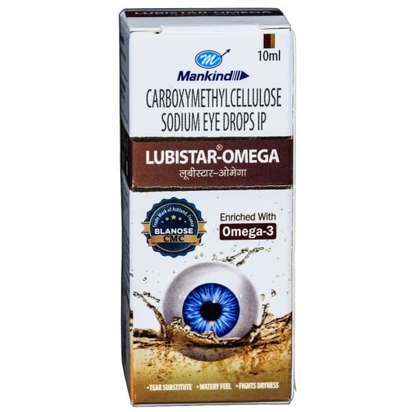 Lubistar Omega Eye Drops 10 ml