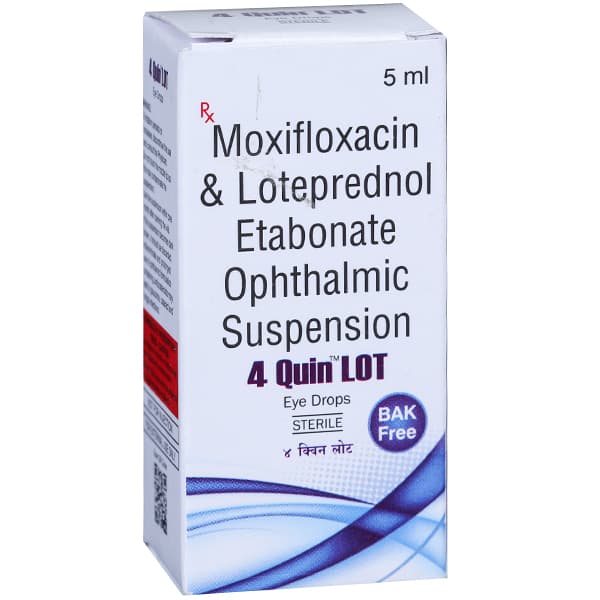 4 Quin Lot Eye Drop 5 ml