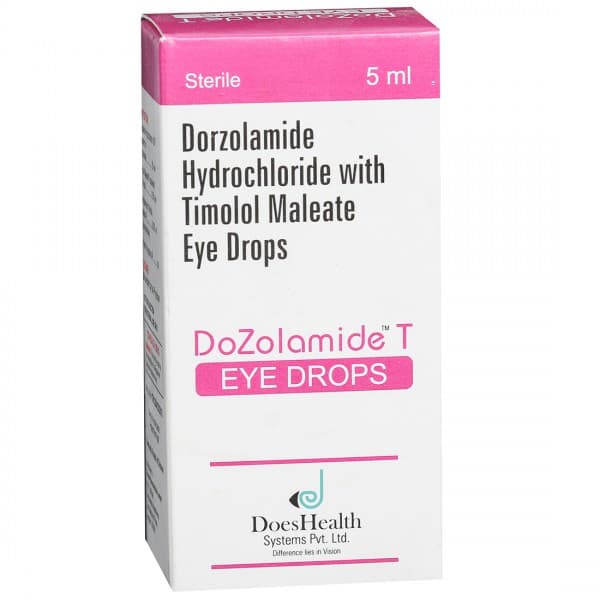 Dozolamide T Eye Drops 5 ml