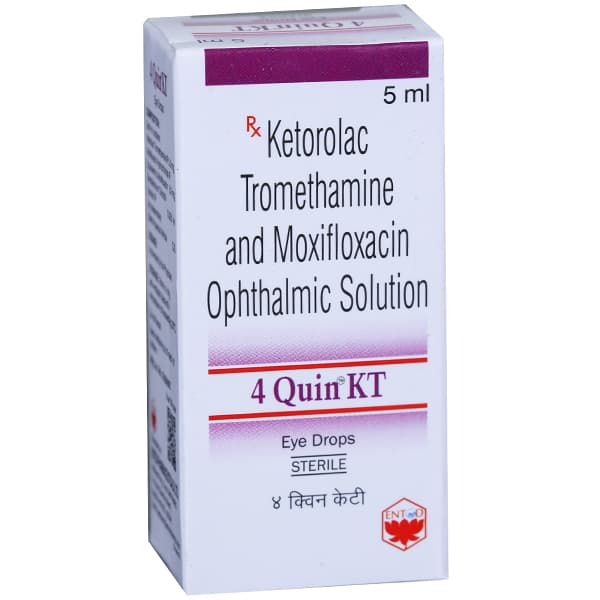 4 Quin KT Eye Drop 5 ml