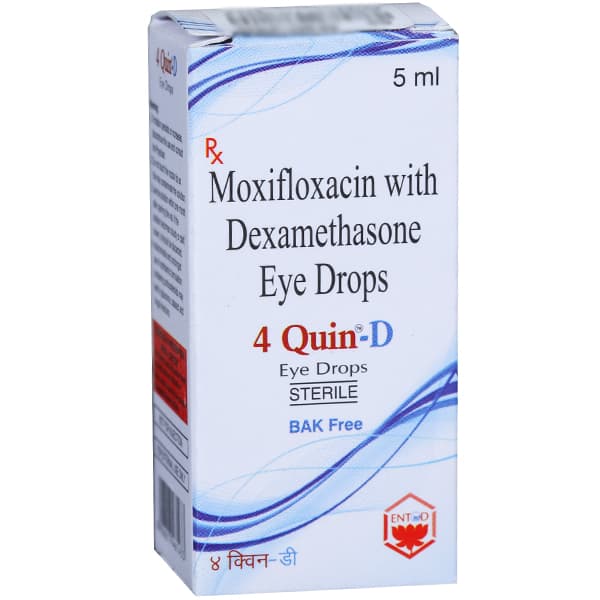 4 Quin D Eye Drop 5 ml
