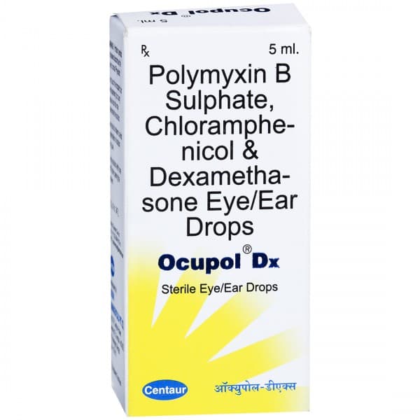 Ocupol DX Eye/Ear Drop 5 ml