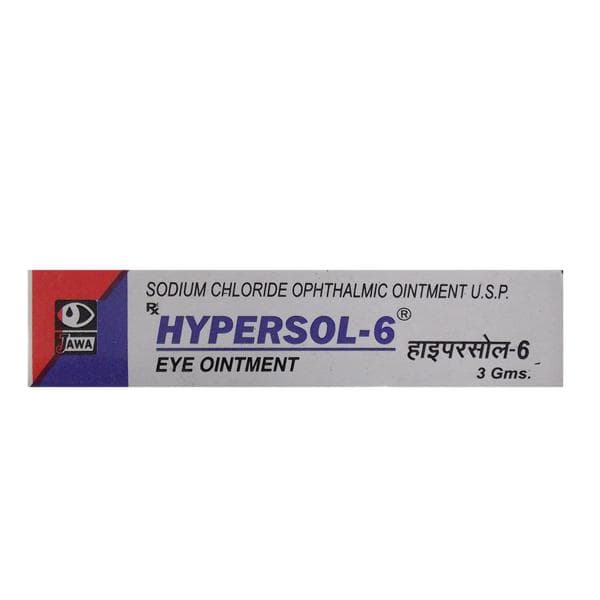 Hypersol 6 Eye Oint 3 gm