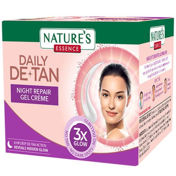 Natures Essence Daily De-Tan Night Repair Gel Creme 50 ml/47 g