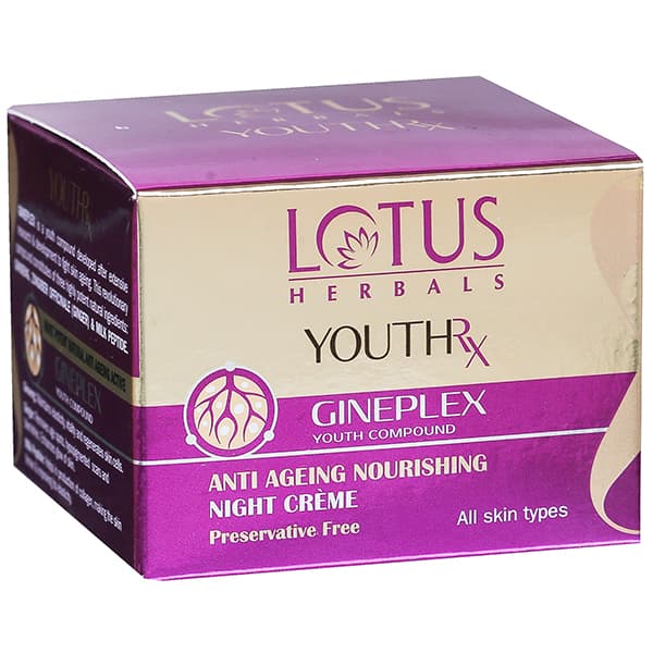Lotus Herbals YouthRx Gineplex Anti-Ageing Nourishing Night Creme 10 g
