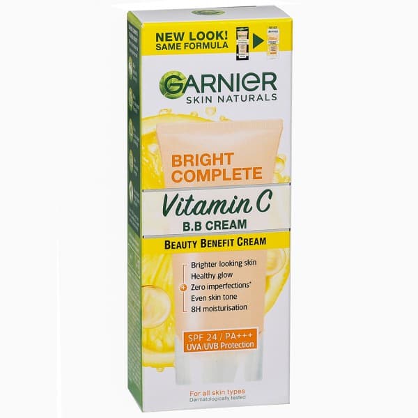 Garnier Bright Complete Vitamin C SPF 24 PA+++ B.B Cream 18 g