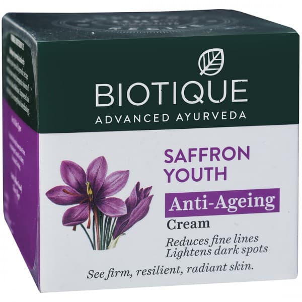 Biotique Saffron Youth Anti Ageing Cream 50 g