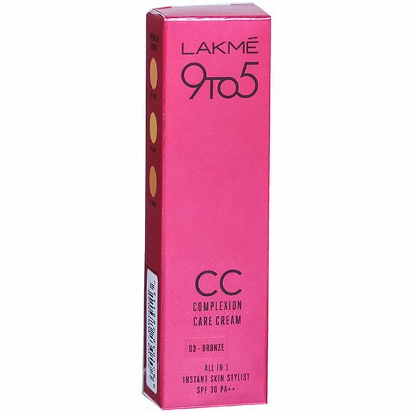 Lakme CC-Complexion Care Spf 30 Pa ++ 03 Bronze Cream 9 g