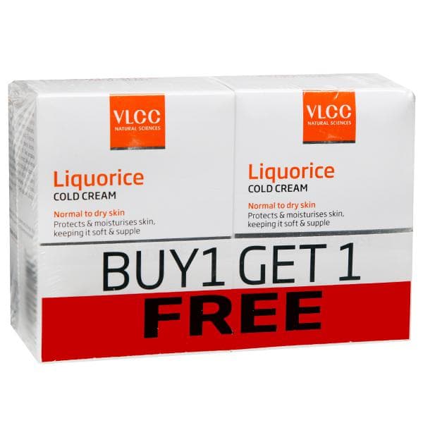 Vlcc Liquorice Cold Cream (Buy 1 get 1 Free) 2 x 50 g