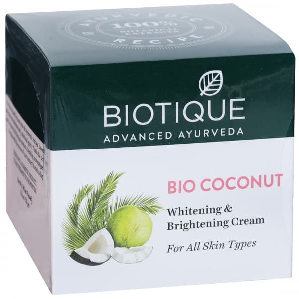 Biotique Bio Coconut Whitening & Brightening Cream 50 g