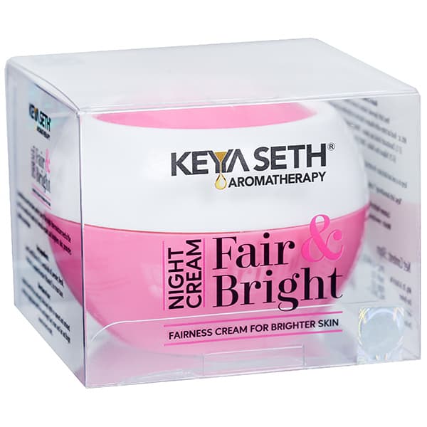 Keya Seth Aromatherapy Fair & Bright Fairness Night Cream 50 g