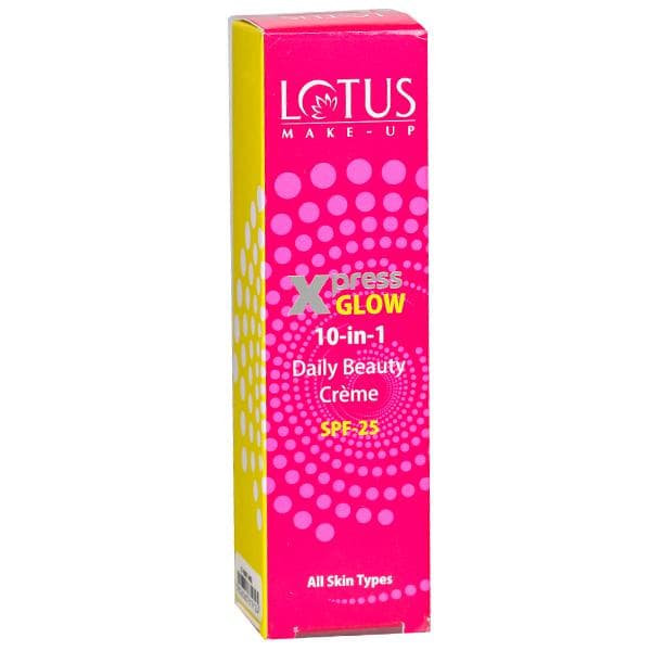 Lotus Make-up Xpress Glow 10 in 1 Daily Beauty Creme Spf 25 X1 Royal Pearl 30 g