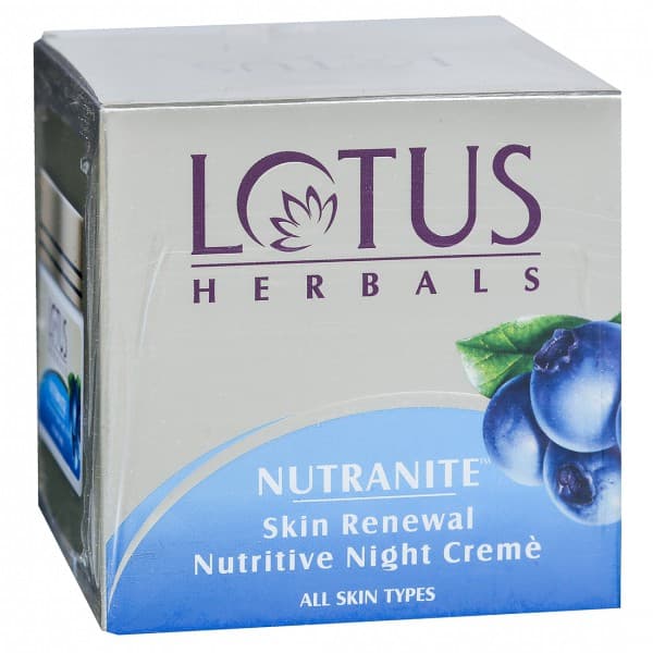 Lotus Herbals Nutranite Skin Renewal Nutritive Night Cream 50 g