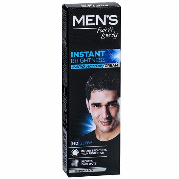 Fair & Lovely Mens Instant Brightness Rapid Action Cream 25 g