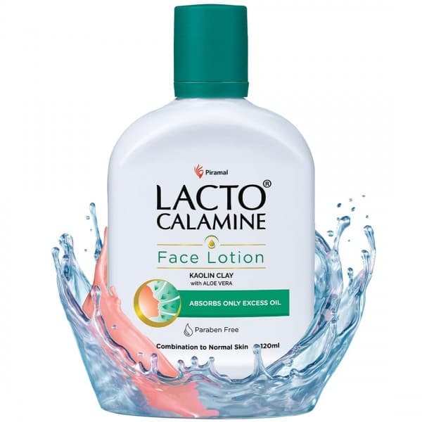Lacto Calamine Kaolin Clay with Aloe Vera Normal Skin Face Lotion 120 ml