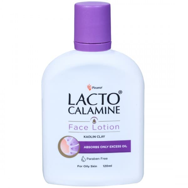 Lacto Calamine Kaolin Clay for Oily Skin Face Lotion 120 ml