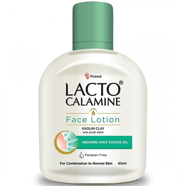 Lacto Calamine Kaolin Clay with Aloe Vera Normal Skin Face Lotion 60 ml