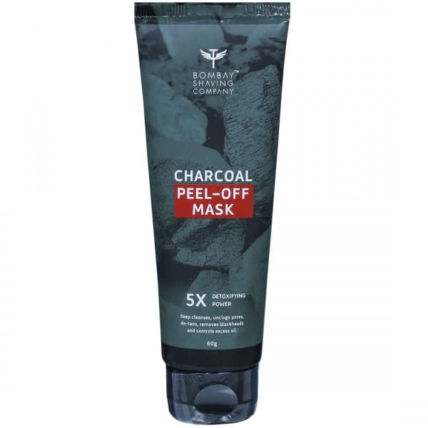 Bombay Shaving Company Charcoal Peel-Off Mask 5X Detoxifying Power 60 g