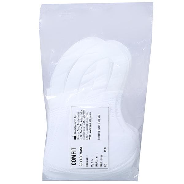 Comfit 3D Face Mask (Romsons) Pack Of 25