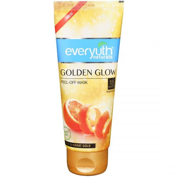 Everyuth Naturals Golden Glow with 24 Karat Gold Orange Peel Off Mask 50 g