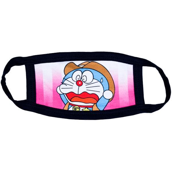 Washable Cotton Kids Face Mask Doraemon