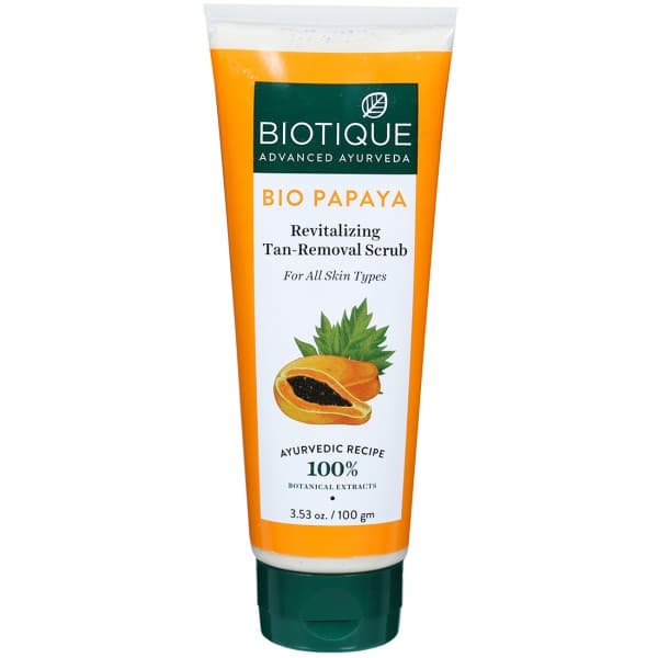 Biotique Bio Papaya Revitalizing Tan Removal Scrub 100 g
