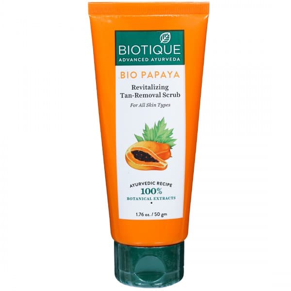 Biotique Bio Papaya Revitalizing Tan Removal Scrub 50 g
