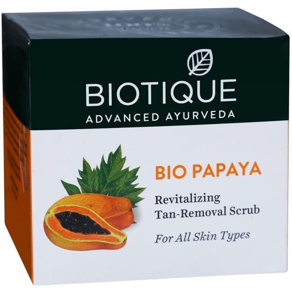 Biotique Bio Papaya Revitalizing Tan Removal Scrub 75 g