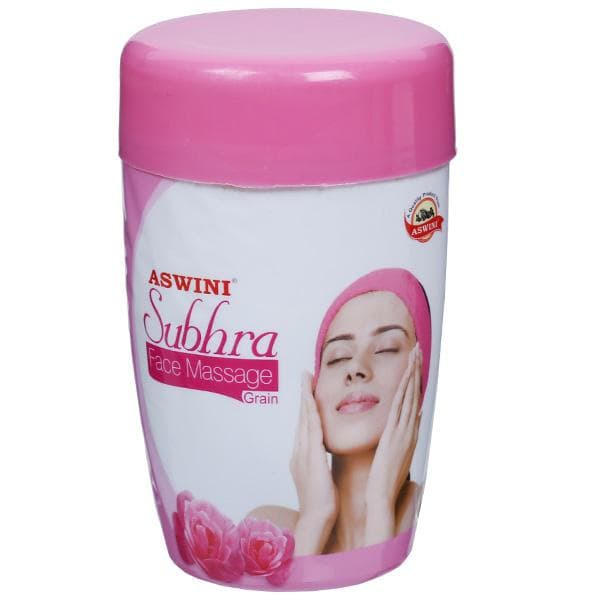 Aswini Subhra Face Massage Grain Powder Rose 200 g