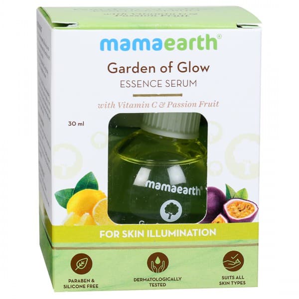 Mamaearth Garden of Glow Essence Serum with Vitamin C & Passion Fruit 30 ml