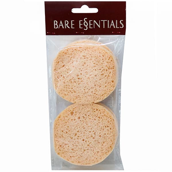 Bare Essentials Face Cleansing Sponges Fc-15 Pack Of 4