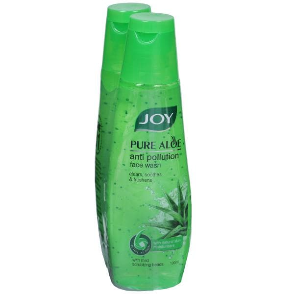 Joy Pure Aloe Anti Pollution Face Wash 2 x 100 ml