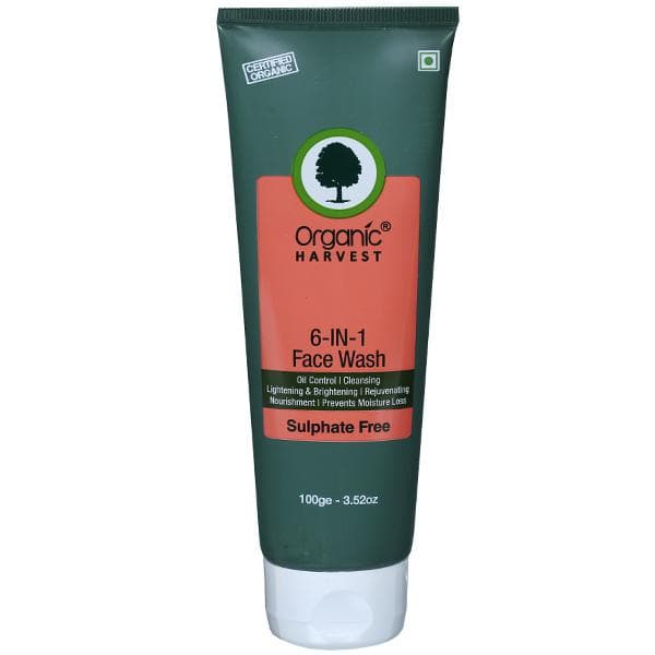 Organic Harvest 6-in-1 Face Wash 100 g