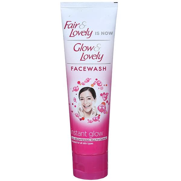 Glow & Lovely Instant Glow Face Wash with Brightening Multivitamins 100 g