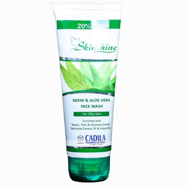 Skinshine (For Oily Skin) Neem & Aloe Vera Face Wash 50 g + 10 g