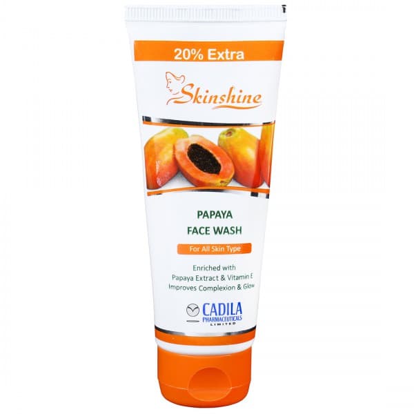Skinshine (For All Skin Type) Papaya Face Wash 50 g + 10 g