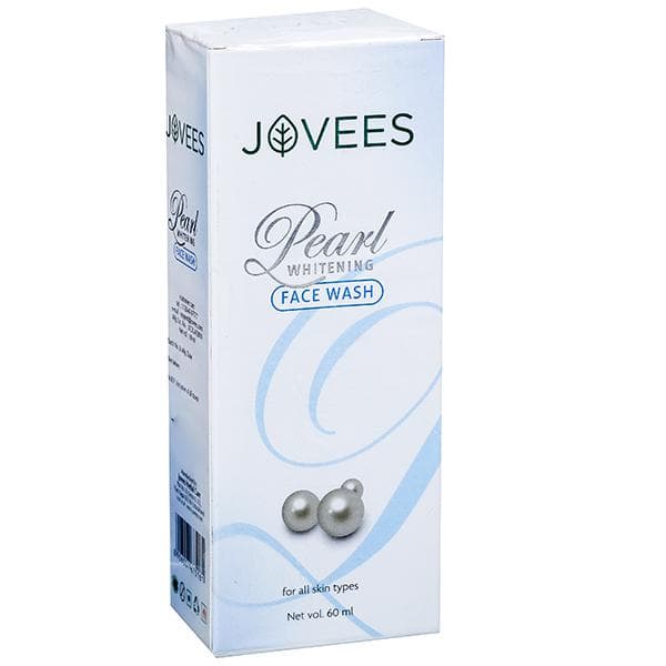 Jovees Pearl Whitening Face Wash for all Skin Types 60 ml
