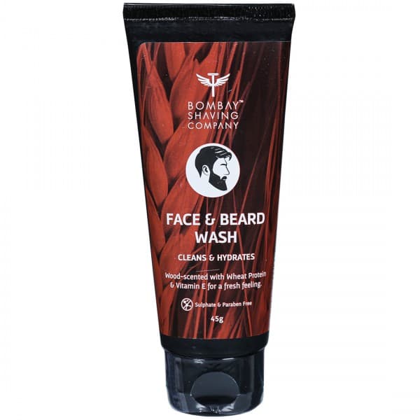 Bombay Shaving Company Face & Beard Wash Cleans & Hydrates 45 g