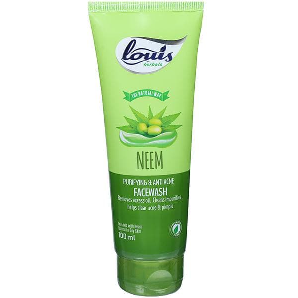 Louis Herbals Neem Purifying & Anti Acne Face Wash 100 ml
