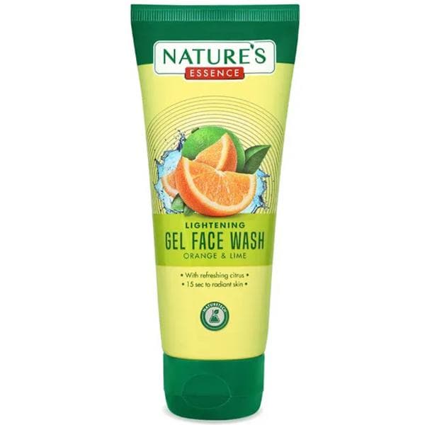 Natures Essence Lightening Gel Face Wash Orange & Lime 65 ml