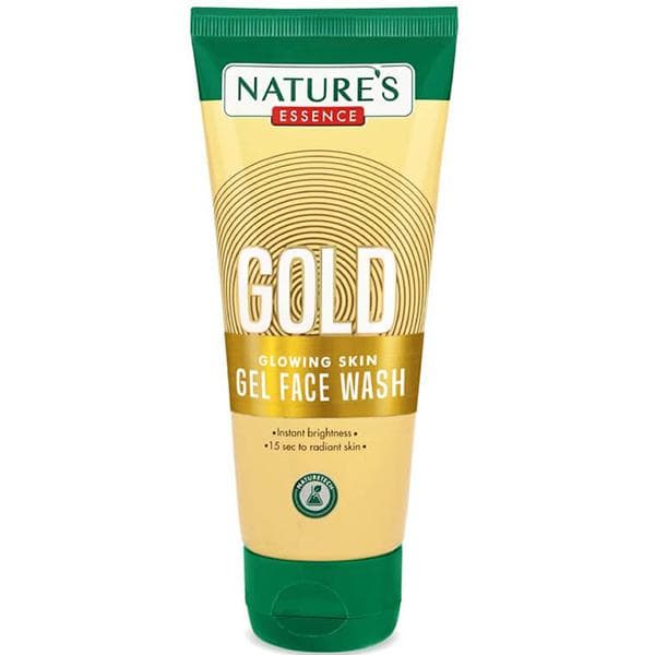 Natures Essence Gold Glowing Skin Gel Face Wash 65 ml/67 g