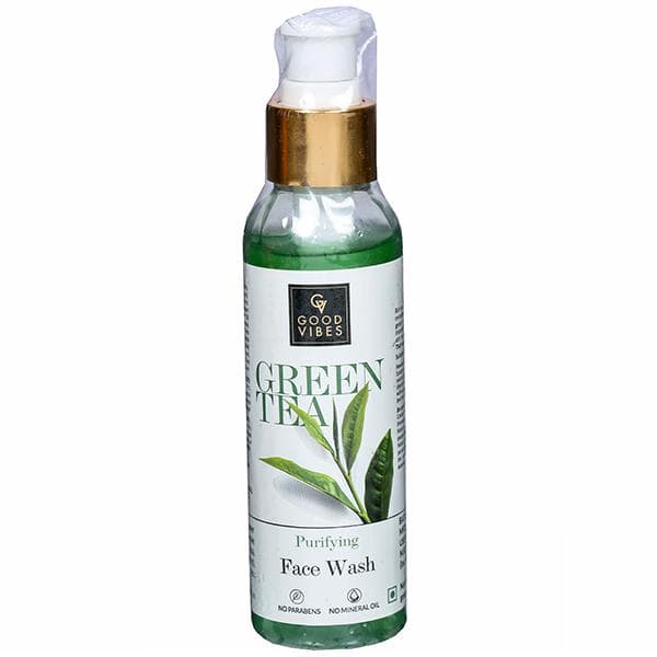 Good Vibes Green Tea Purifying Face Wash 120 ml