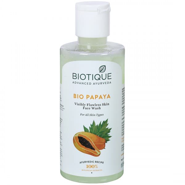 Biotique Bio Papaya Visibly Flawless Skin Face Wash 200 ml